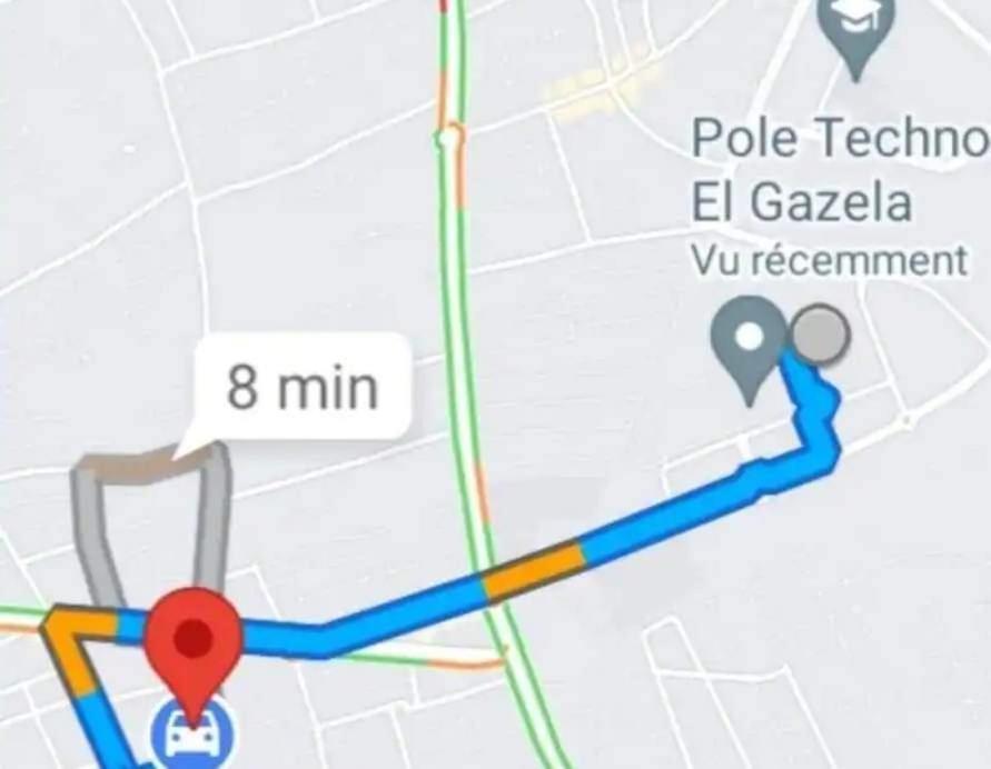 Studio, Cite La Gazelle ,Pas Jafar, Quartier Calme 10 Min De L'Aeroport Pres Du Technopark Eksteriør billede